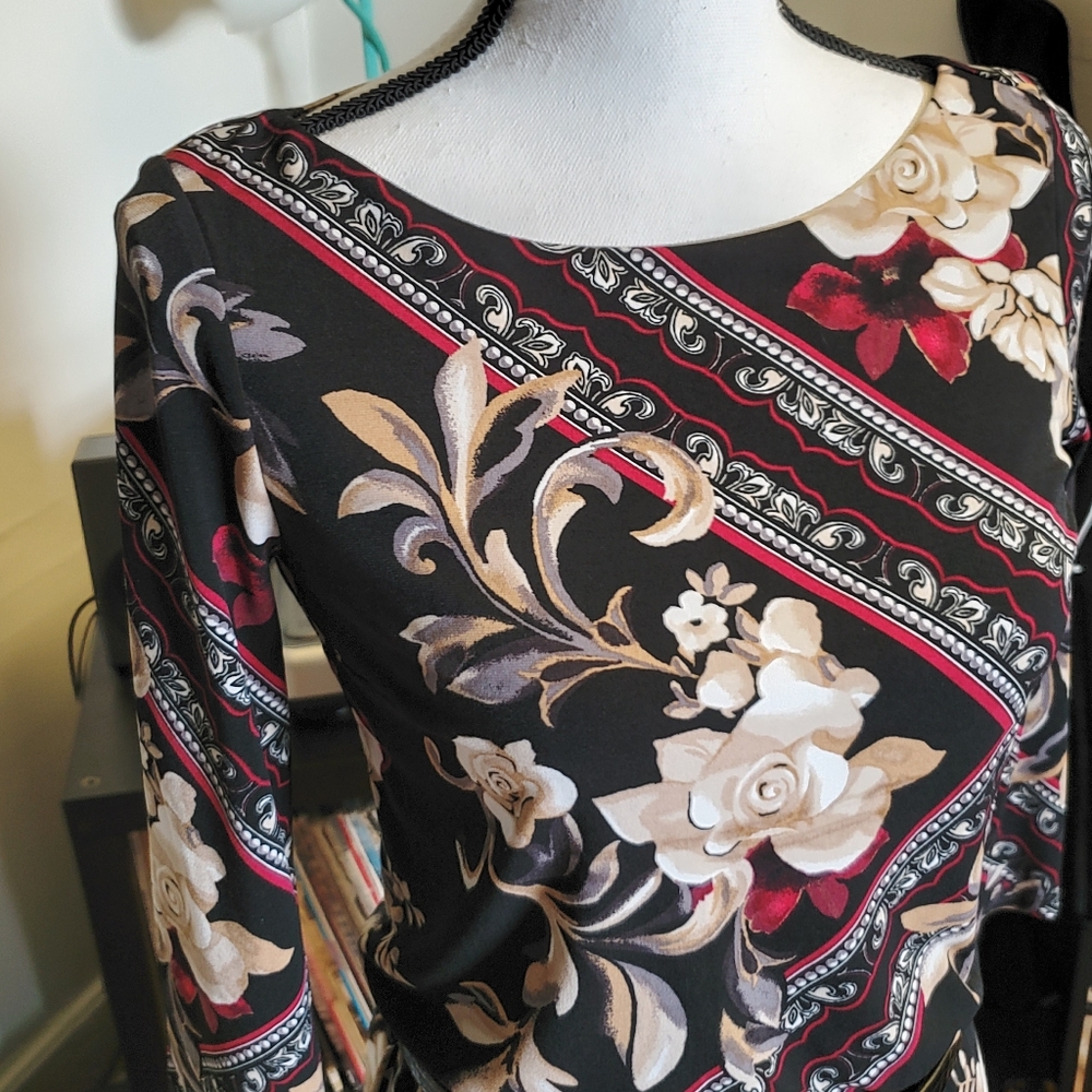 WHITE house BLACK Market Holiday Dress - Picture 2 of 8